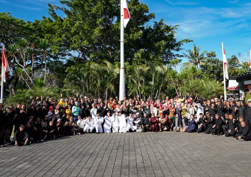 Pengibaran Sang Saka Merah Putih – Upacara Proklamasi HUT RI ke-78