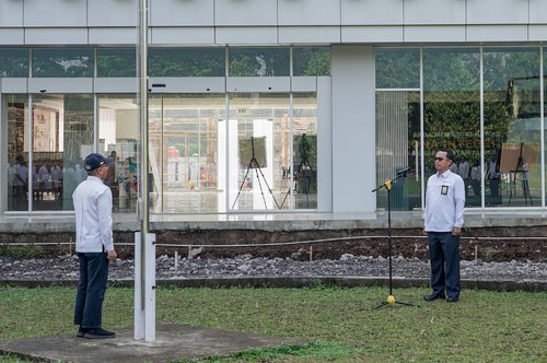 Pelaksanaan Apel Pagi di Lingkungan BBWS Citarum