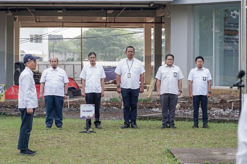 Pelaksanaan Apel Pagi di Lingkungan BBWS Citarum