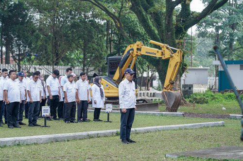 Pelaksanaan Apel Pagi di Lingkungan BBWS Citarum