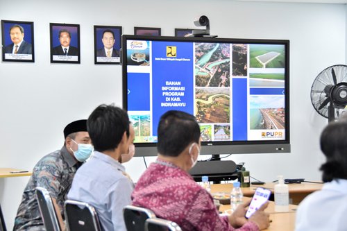 Rapat Koordinasi Pengelolaan Sumber Daya Air Bersama Komisi IV DPRD Kabupaten Indramayu