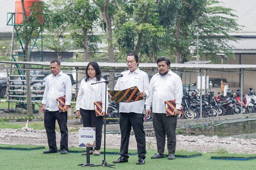 Pelaksanaan Apel Pagi di Lingkungan BBWS Citarum