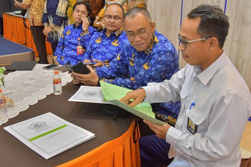 Rapat Evaluasi Pelaksanaan Sertifikasi Barang Milik Negara (BMN)