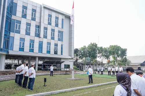 Pelaksanaan Apel Pagi di Lingkungan BBWS Citarum