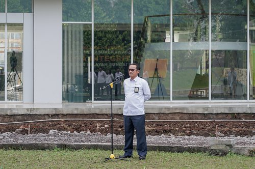 Pelaksanaan Apel Pagi di Lingkungan BBWS Citarum
