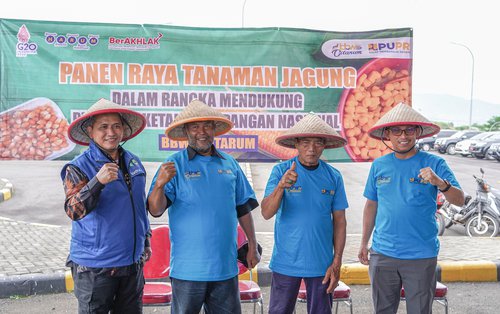 Kegiatan Panen Raya Tanaman Jagung