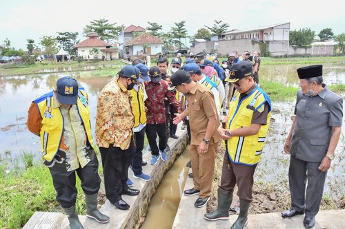 Serah Terima Hasil Pekerjaan Program Percepatan Peningkatan Tata Guna Air Irigasi (P3-TGAI) – Tahun Anggaran 2022