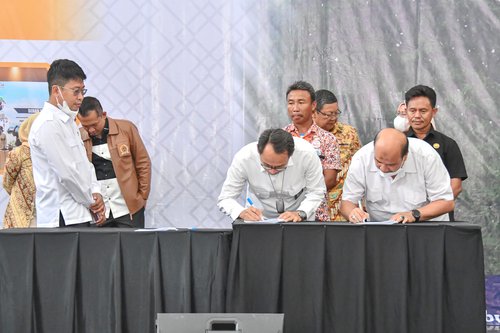 Serah Terima Hasil Pekerjaan Program Percepatan Peningkatan Tata Guna Air Irigasi (P3-TGAI) – Tahun Anggaran 2022