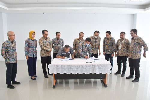 Penandatanganan Kontrak Pekerjaan di Lingkungan BBWS Citarum
