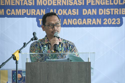 Penandatanganan Irrigation Service Agreement (ISA) pada Saluran Sekunder Macan (M.1 s.d M.4) D.I Jatiluhur