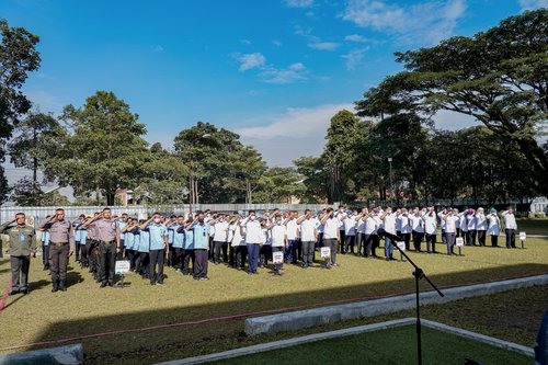 Apel Pagi di Lingkungan BBWS Citarum