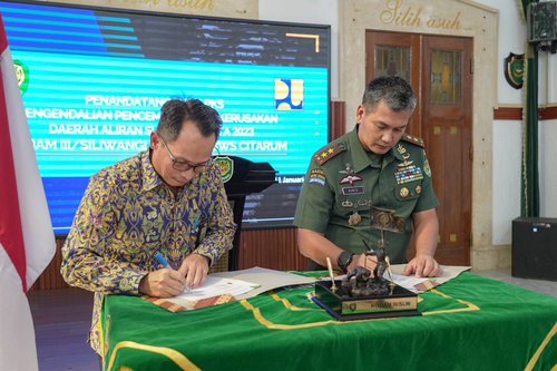 Penandatanganan PKS Program Citarum Harum