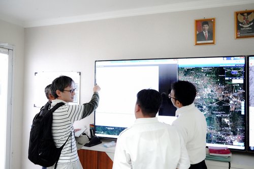 Unit Hidrologi dan Kualitas Air BBWS Citarum Terima Kunjungan Dosen Nihon University