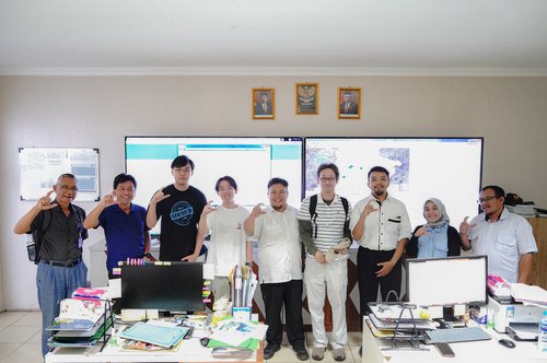 Unit Hidrologi dan Kualitas Air BBWS Citarum Terima Kunjungan Dosen Nihon University