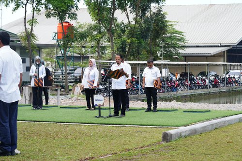 Apel Pagi di Lingkungan BBWS Citarum