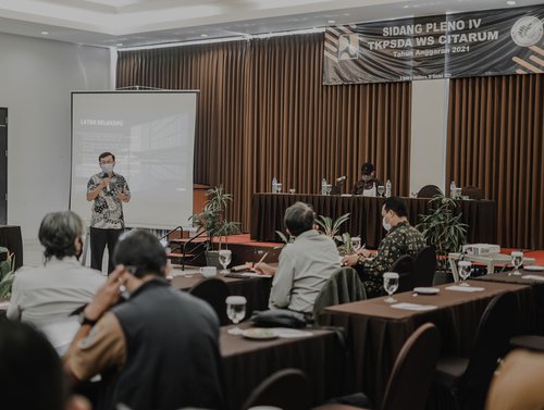 Sidang Pleno IV Tim Koordinasi Pengelolaan Sumber Daya Air Wilayah Sungai Citarum