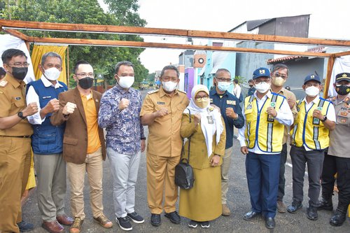 Peresmian Ruang Publik Waterfront Sungai Cidurian Kota Bandung