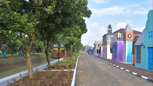 Peresmian Ruang Publik Waterfront Sungai Cidurian Kota Bandung