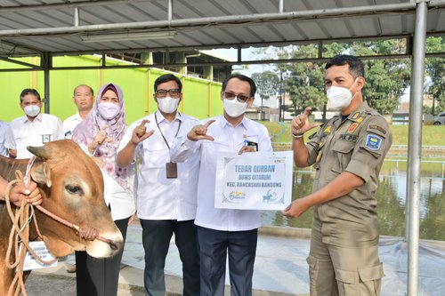 Pelaksanaan Qurban 1443 H Balai Besar Wilayah Sungai Citarum.