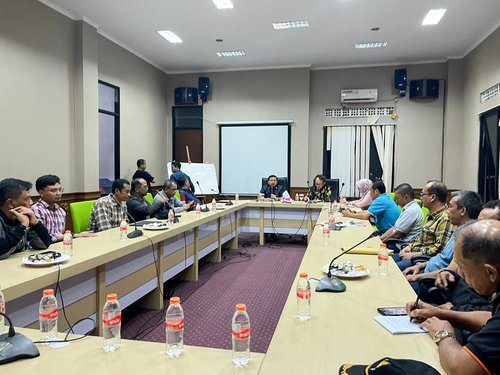 Rapat Koordinasi Rencana Aksi Penanggulangan Bencana Banjir dan Longsor