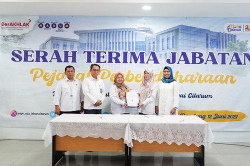 Sertijab Pejabat Perbendaharaan BBWS Citarum