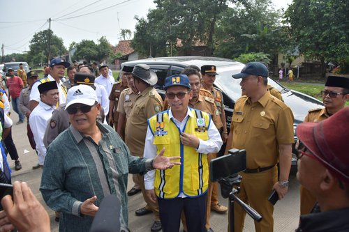 Kepala BBWS Citarum Tinjau Lokasi Pekerjaan bersama Anggota Komisi V DPR RI