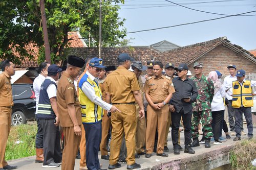 Kepala BBWS Citarum Tinjau Lokasi Pekerjaan bersama Anggota Komisi V DPR RI