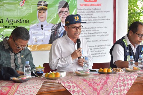 Kepala BBWS Citarum Tinjau Lokasi Pekerjaan bersama Anggota Komisi V DPR RI