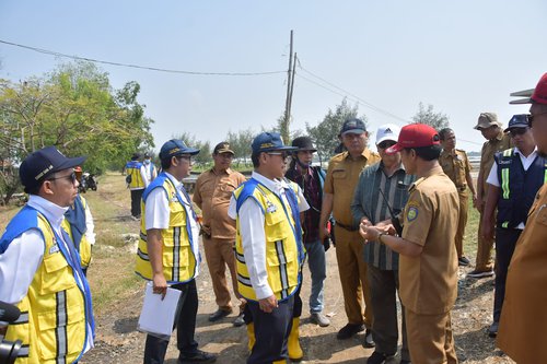 Kepala BBWS Citarum Tinjau Lokasi Pekerjaan bersama Anggota Komisi V DPR RI