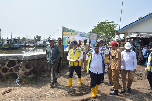 Kepala BBWS Citarum Tinjau Lokasi Pekerjaan bersama Anggota Komisi V DPR RI