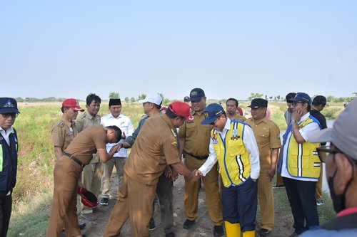 Kepala BBWS Citarum Tinjau Lokasi Pekerjaan bersama Anggota Komisi V DPR RI