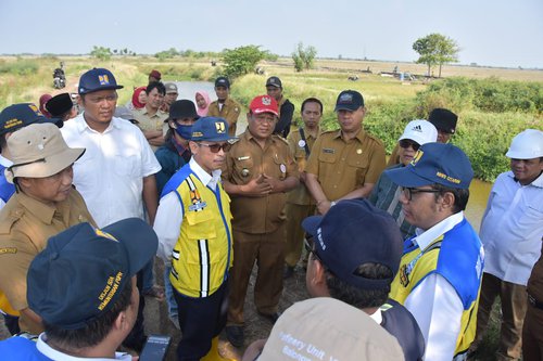 Kepala BBWS Citarum Tinjau Lokasi Pekerjaan bersama Anggota Komisi V DPR RI