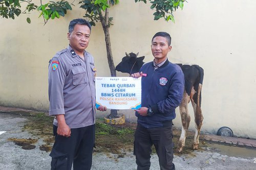 Pelaksanaan Qurban di Polsek Rancasari
