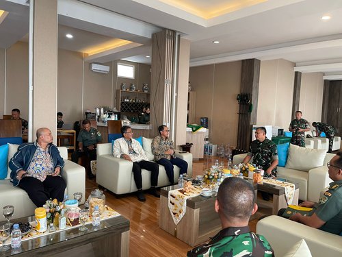Kepala BBWS Citarum Silaturahmi dengan Pangdam III Siliwangi