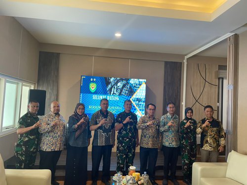 Kepala BBWS Citarum Silaturahmi dengan Pangdam III Siliwangi
