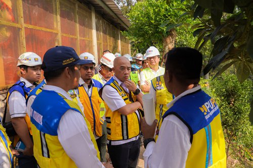 Peninjauan Lokasi Pekerjaan Bendungan Cibeet Cijurey